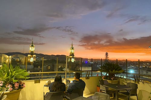Terrasse sur le toit