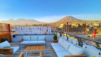 Terrasse sur le toit