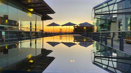 Terraza en la azotea. ARIQUEPAY HOTEL