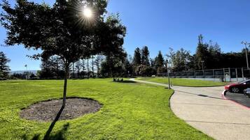 Overnattingsstedets uteområder