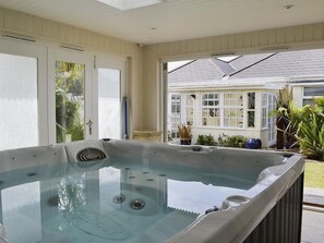 Bubbelpool inomhus