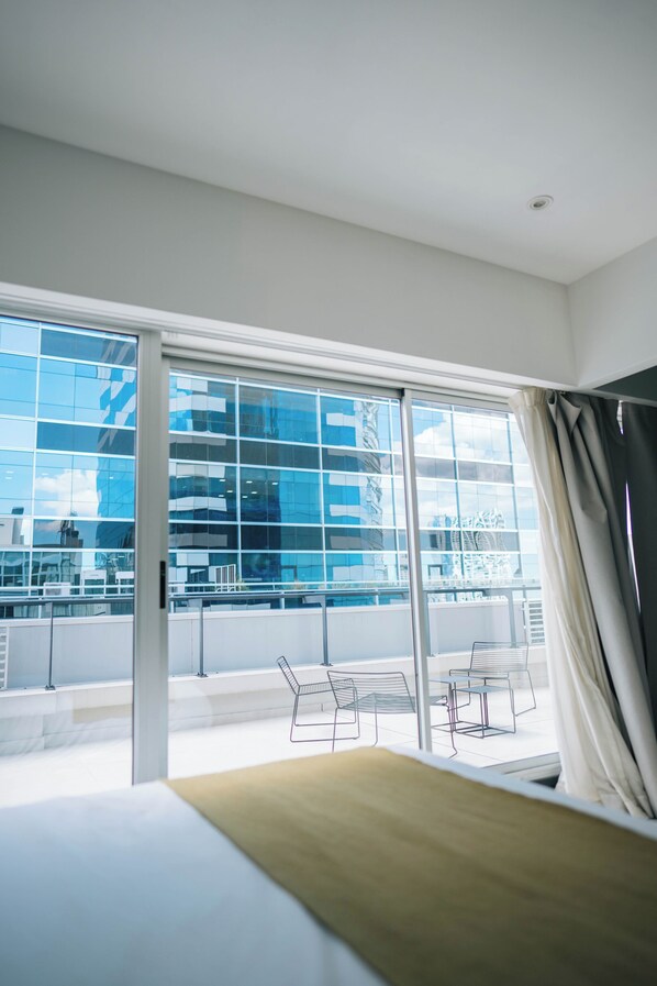 Departamento Premium | 1 habitación, cortinas blackout, wifi gratis y ropa de cama 