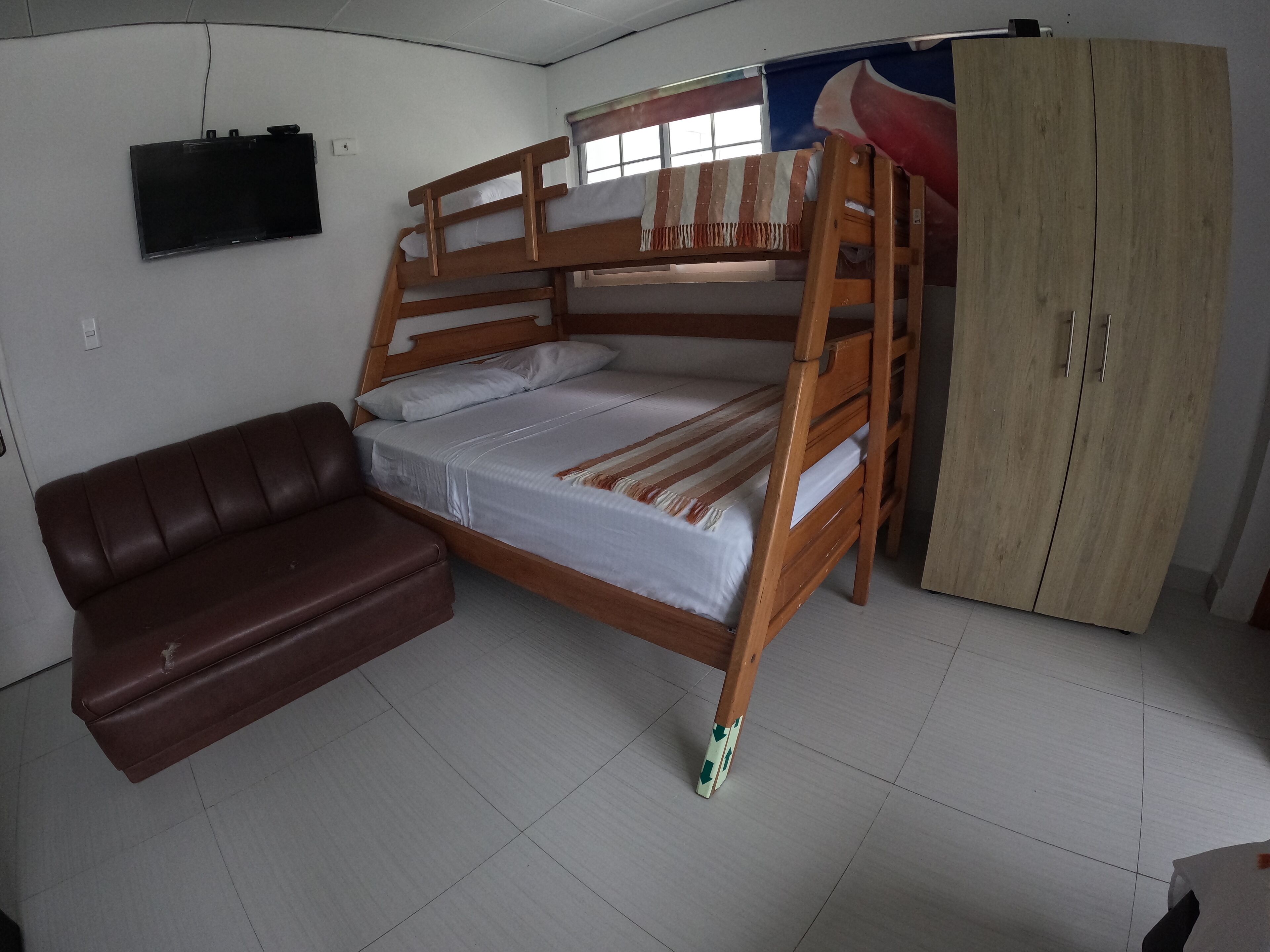 iron/ironing board, free wifi, bed sheets