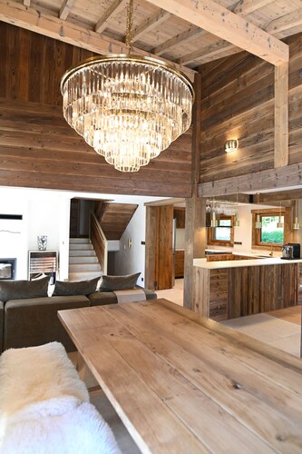 Chalet du Bois des Forts le Refuge ski In-out+spa
