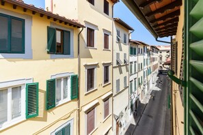 Blick von der Unterkunft