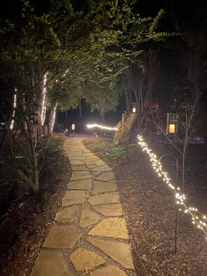 Overnattingsstedets uteområder