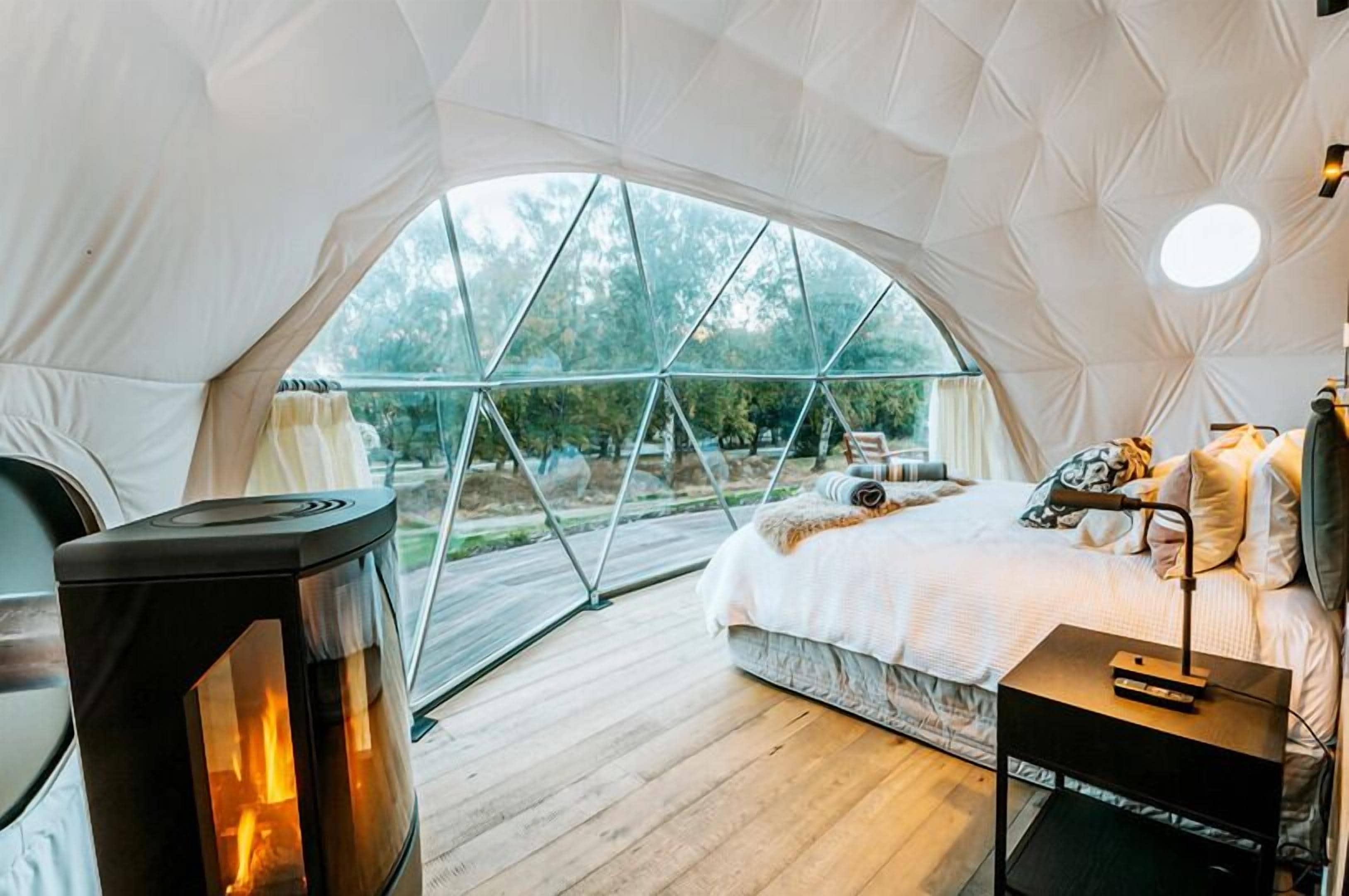 Peis og oppvarmet gulv