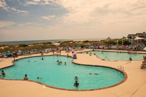 Indoor pool - Oceanside in Corolla Light w/ Pool, Walk to Beach (Corolla)