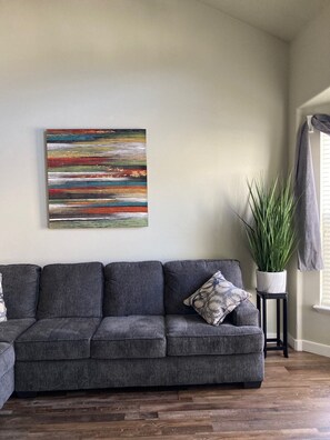 Living area - Luxury five bedroom townhouse! Great location just off of Main Street! (Logan)