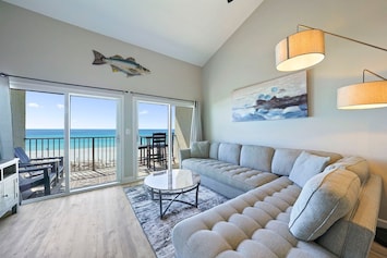 Windancer 403 - Adorable Oceanfront Condo with Beach Views from Balcony, Community Pool and Beach Access in Miramar Beach, Florida - Bliss Beach Rentals