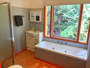 Hair dryer, towels, soap, shampoo - Artist's House in the Blue Mountains, warm and cosy. (Katoomba)