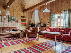 Fernseher, Kamin
