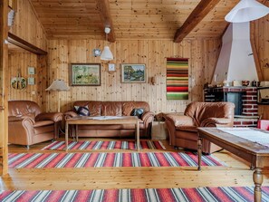 Fernseher, Kamin