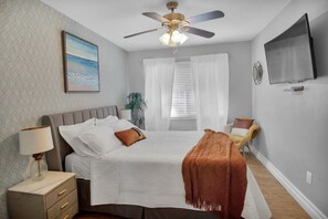 1 chambre, fer et planche à repasser, Wi-Fi, draps fournis
