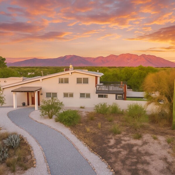 Exterior - Newly renovated pool at the Modern Western Villa! (Tucson)
