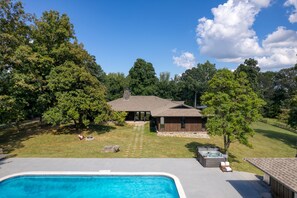 Pool - Relax with Pool, Firepit & Sauna | Amber Lodge by AvantStay (New Market)