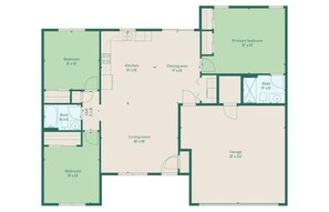 Floor plan - 16 E Persimmons · Quietly nestled among the Nook (Hamilton)