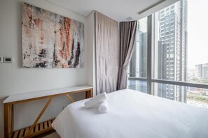 2 dormitorios, tabla de planchar con plancha, wifi y ropa de cama