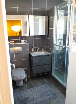 تجهيزات دش، مجففات شعر، مناشف، صابون