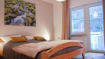 Comfort-Apartment | 1 Schlafzimmer, Allergikerbettwaren, Zimmersafe, VerdunkelungsvorhÀnge