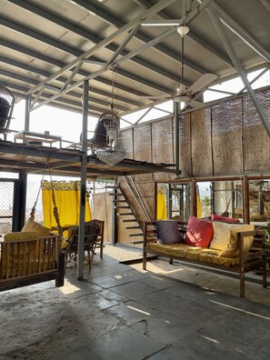 Double Room, Private Bathroom, Sea View | Individually decorated, individually furnished, free WiFi, bed sheets - Kranti Yoga Tradition (Canacona)