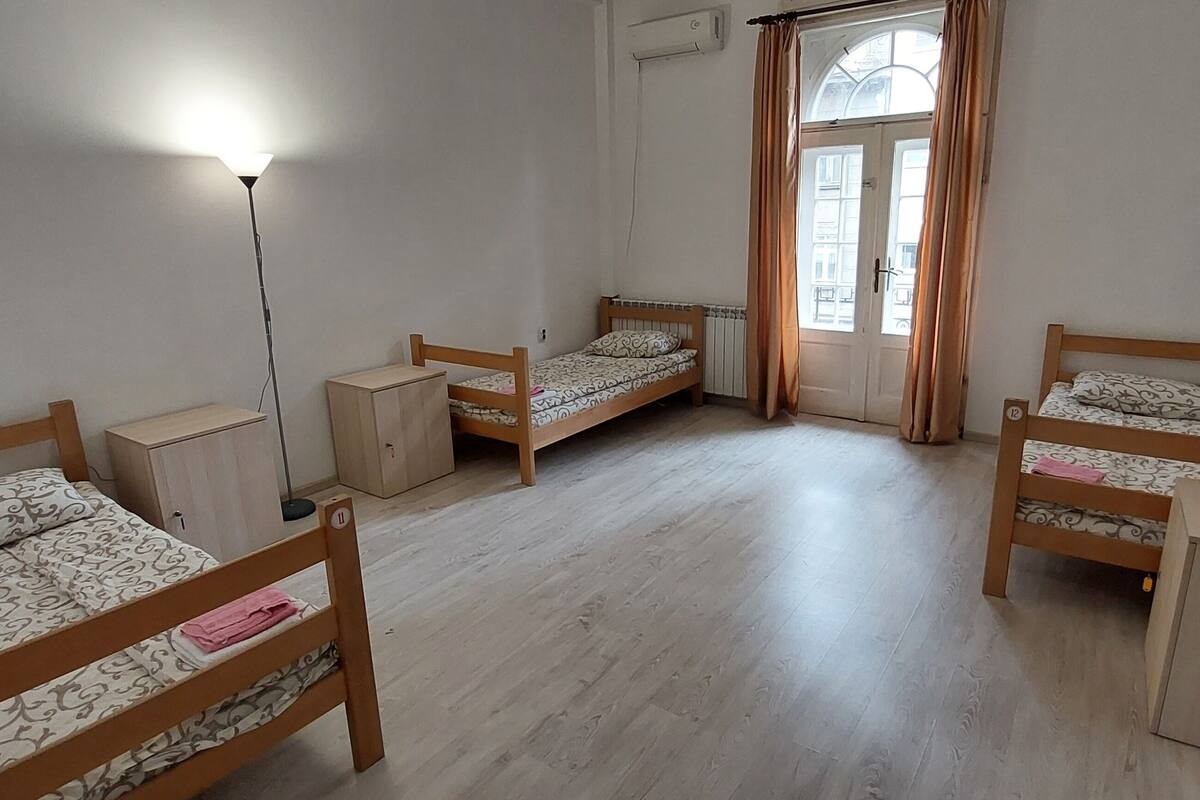 Basic Shared Dormitory, Multiple Beds | Free WiFi, bed sheets