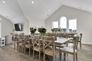 Dining - Seaside Haven: Ocean Views, Hot Tub, Pool & Beach Access! (North Topsail Beach)
