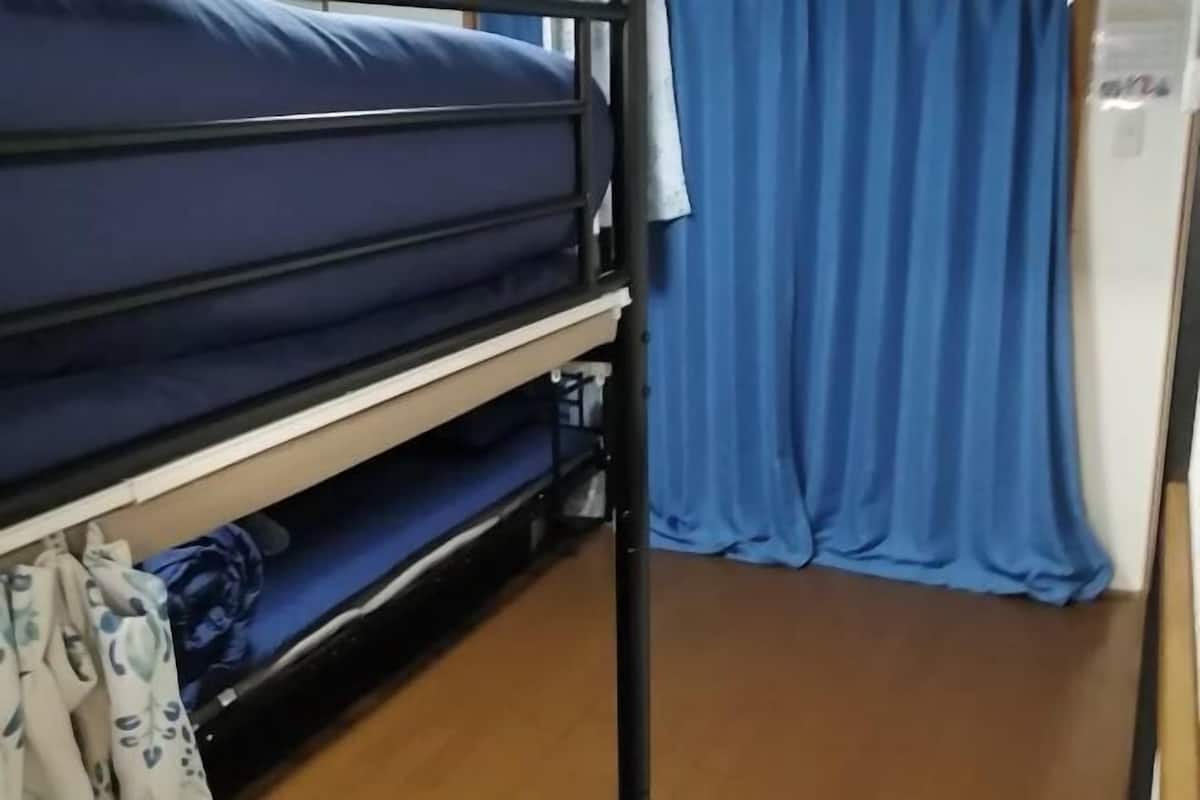 1 bedroom, blackout curtains, iron/ironing board, free WiFi