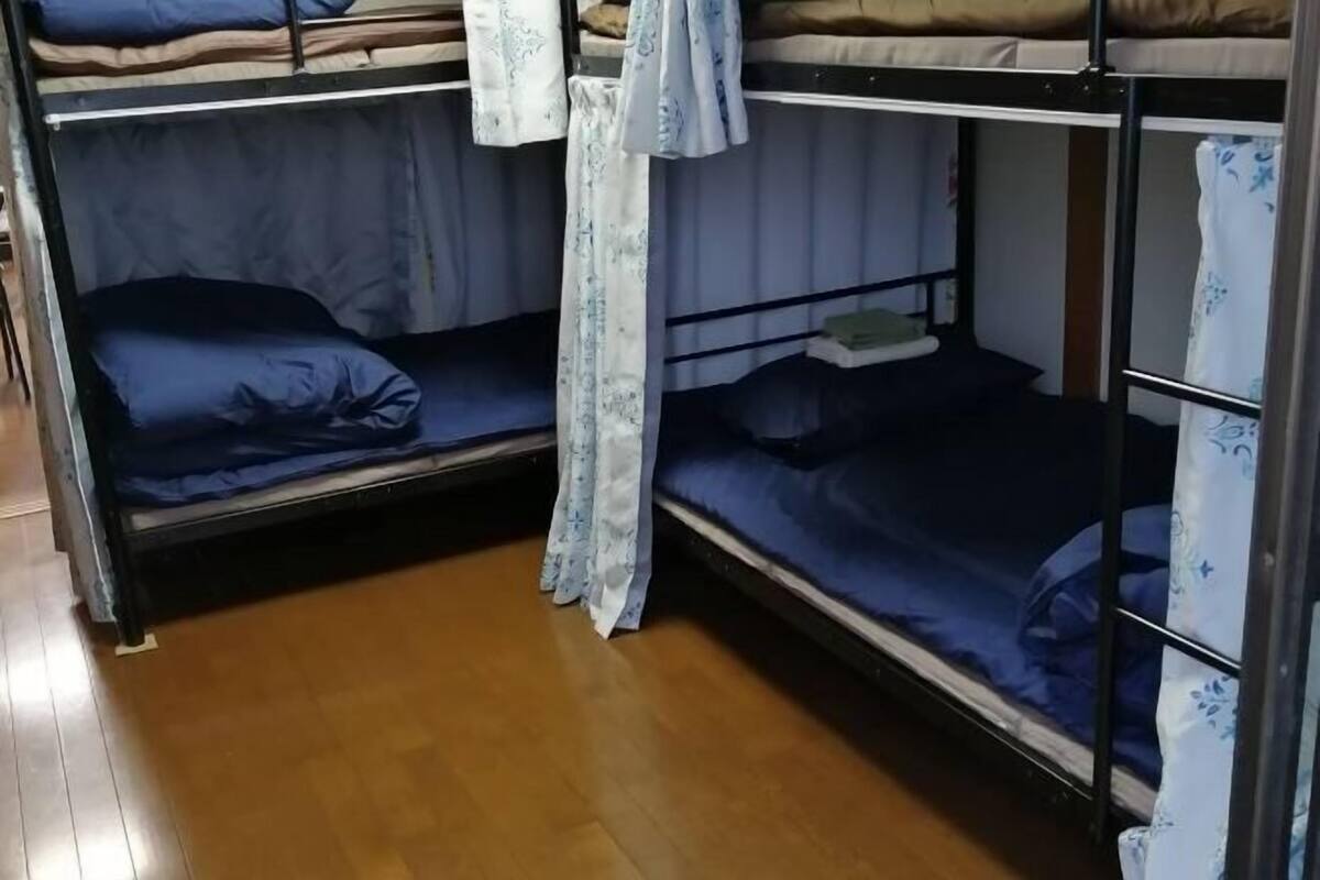 1 bedroom, blackout curtains, iron/ironing board, free WiFi