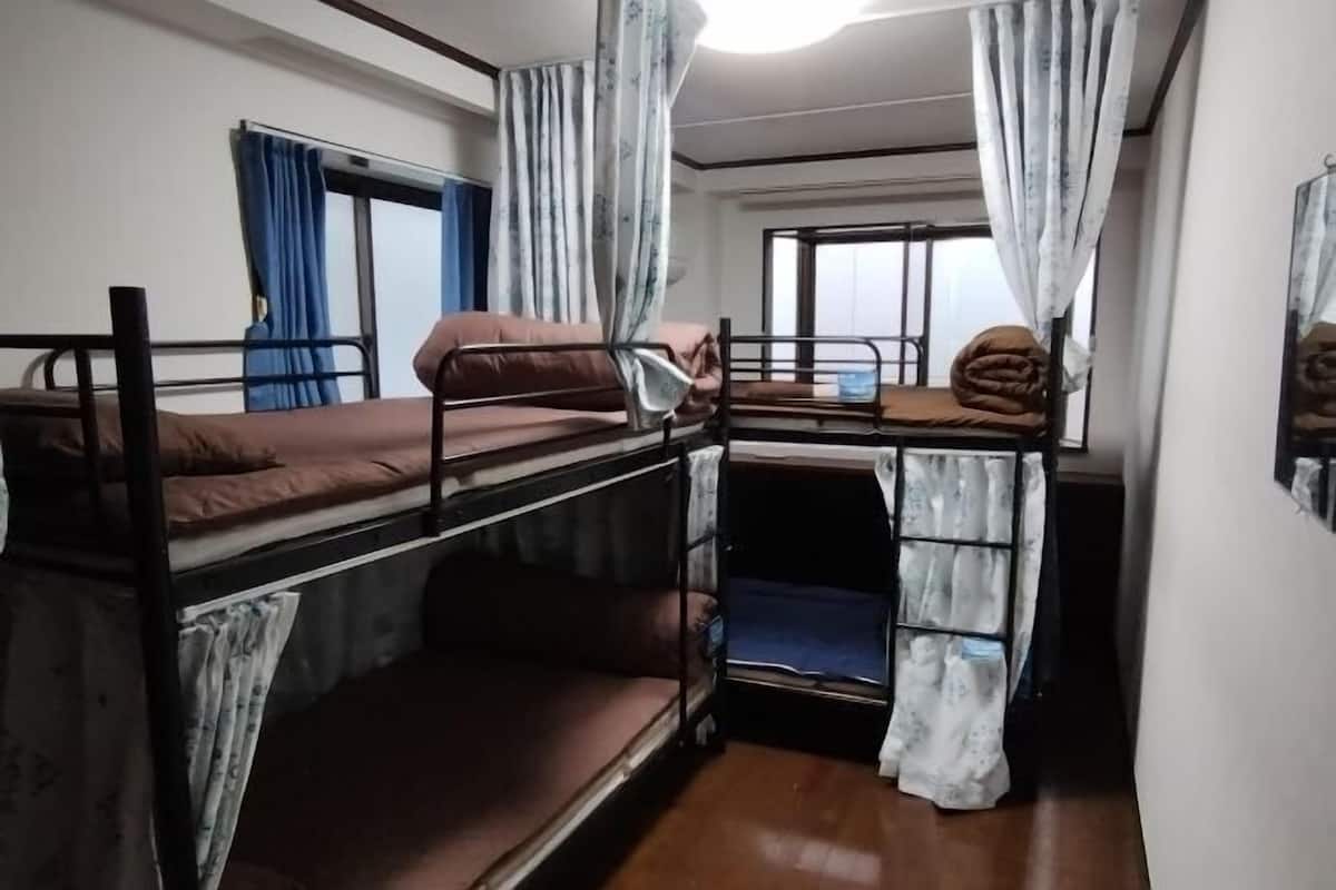 1 bedroom, blackout curtains, iron/ironing board, free WiFi