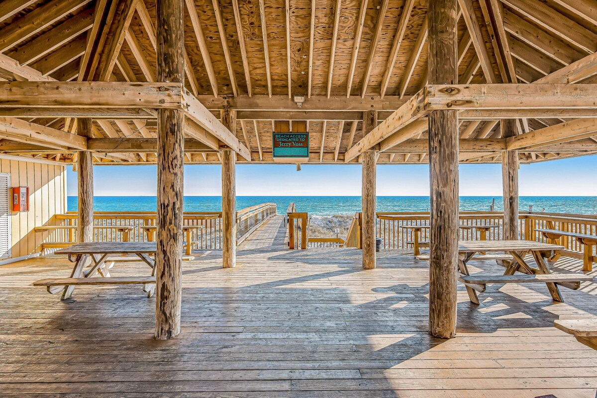 Photo 26 of Dog-friendly charming beach condo with pool, hot tub, sauna, deck & water access