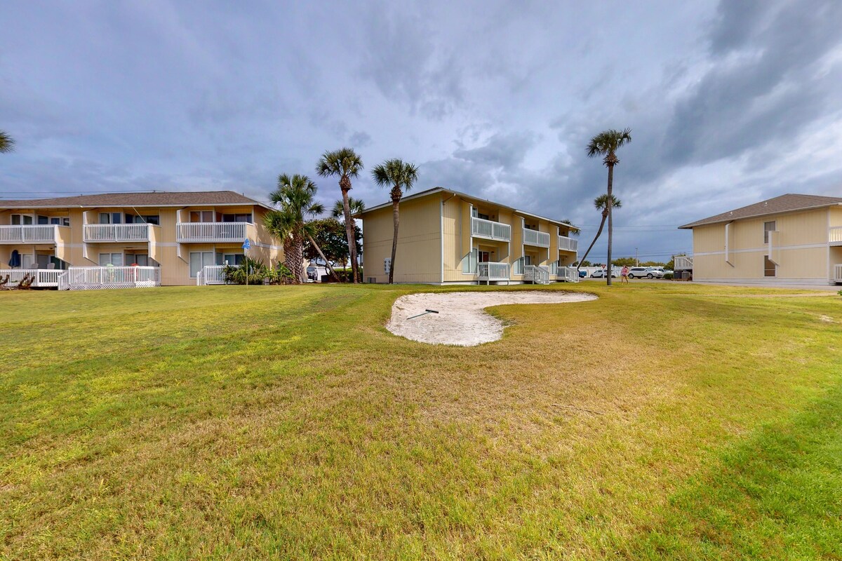 Photo 16 of Dog-friendly charming beach condo with pool, hot tub, sauna, deck & water access