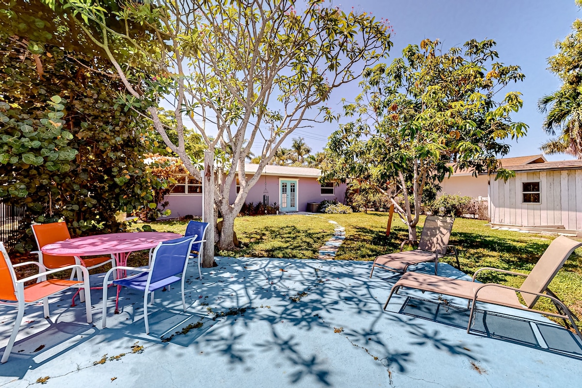 Photo 24 of Enchanting dog-friendly beach bungalow with patio, fireplace, deck, AC, & W/D