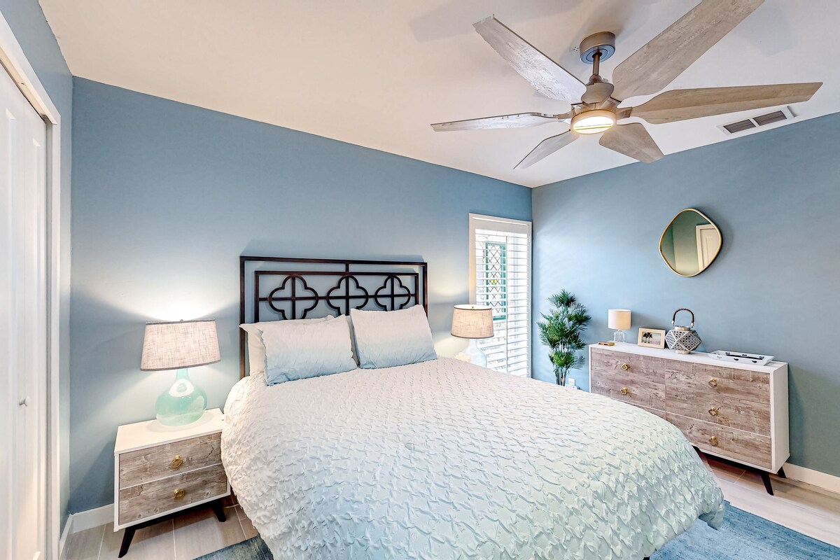 Photo 22 of Enchanting dog-friendly beach bungalow with patio, fireplace, deck, AC, & W/D