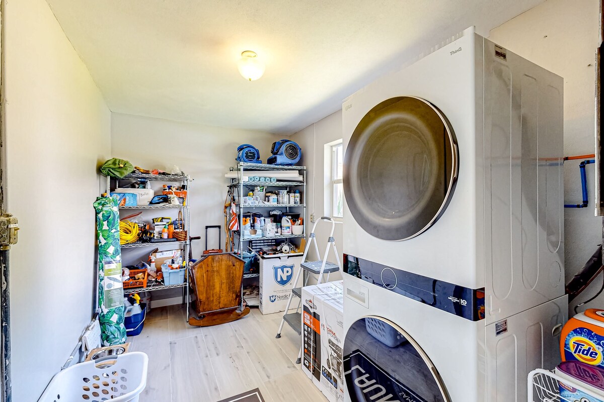 Photo 19 of Enchanting dog-friendly beach bungalow with patio, fireplace, deck, AC, & W/D