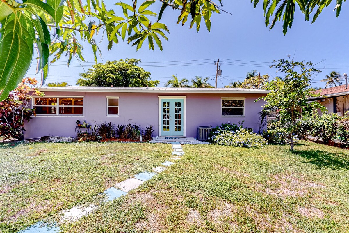 Photo 23 of Enchanting dog-friendly beach bungalow with patio, fireplace, deck, AC, & W/D
