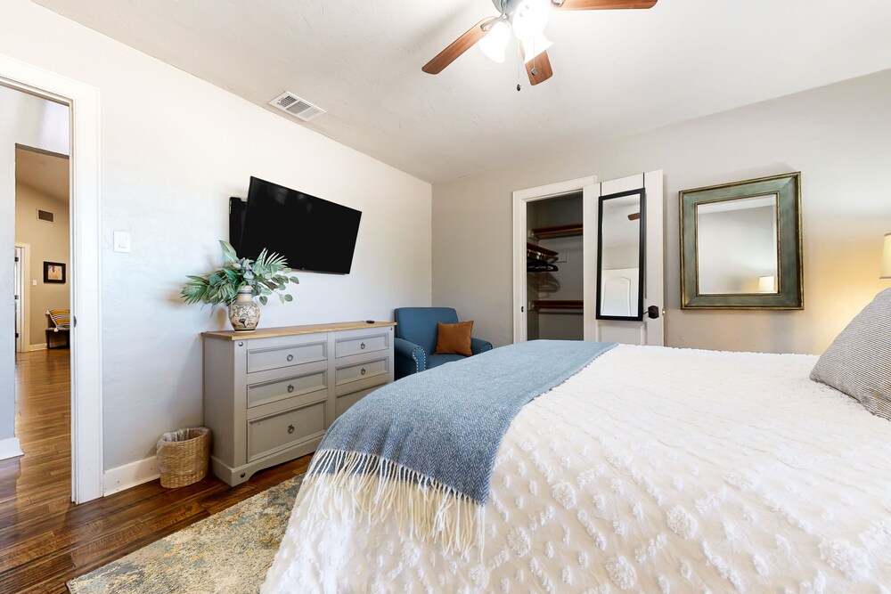 Spacious dogfriendly home settled on a serene property with wrap