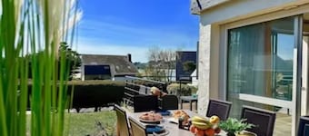 Maison Bord de mer Avec Terrasse vue mer
