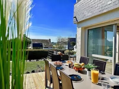 Maison Bord de mer Avec Terrasse vue mer