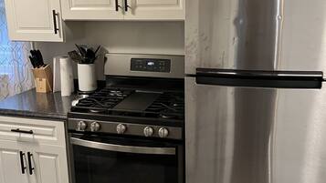 Microwave, oven, stovetop