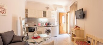 Eressian Lodgings | Spacious Stay + Living Area