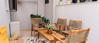 Eressian Lodgings | 2BR + Living Area Near Beach