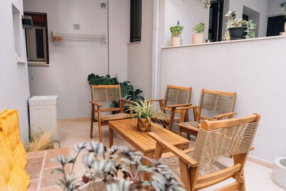 Eressian Lodgings | 2BR + Living Area Near Beach