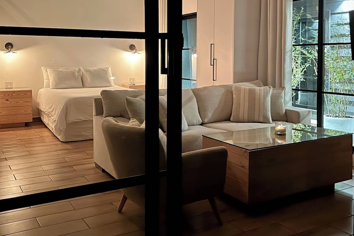 Studio suite, uitzicht op bergen, uitzicht op gebergte | Gratis wifi, beddengoed