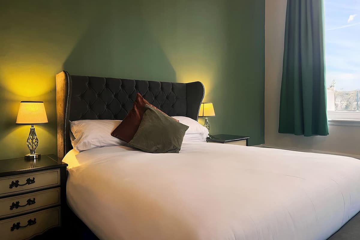 Signature Double Room | Premium bedding, pillow-top beds, desk, laptop workspace