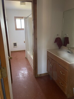 Towels, soap, toilet paper