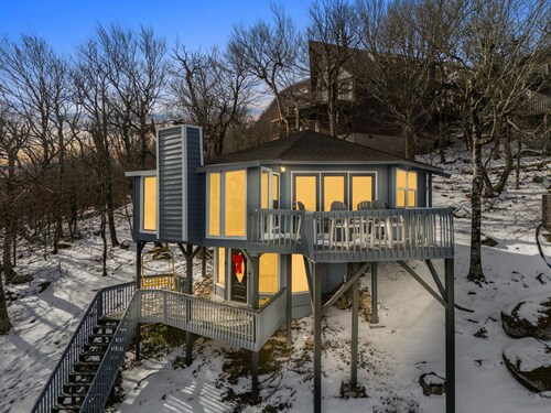 Cool Mtn Escape - Hike & Bike - Mtn Views - Hot Tub