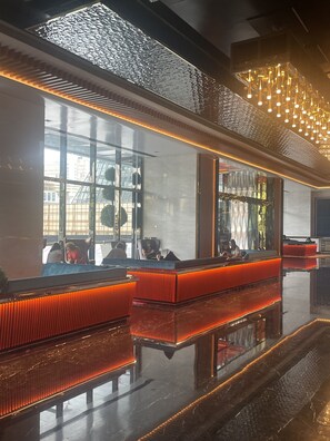Sitzecke in der Lobby