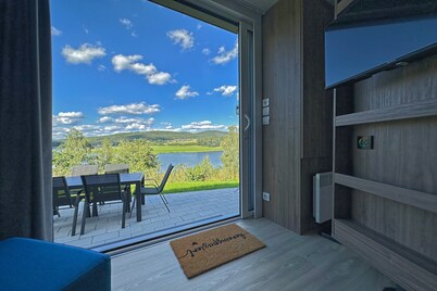 Chalet Bliss frente al lago