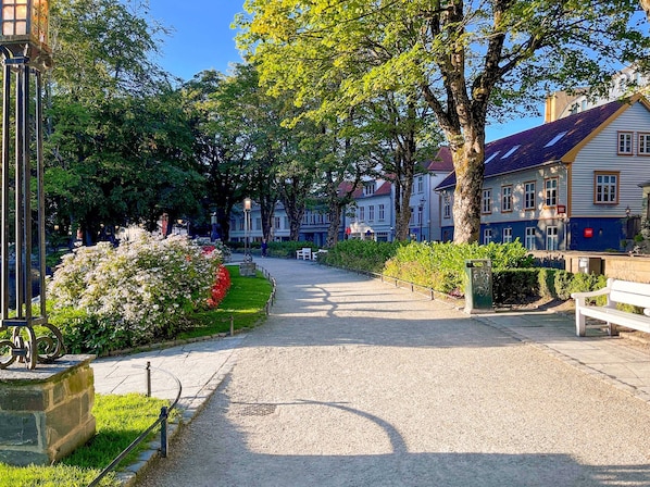 Overnattingsstedets uteområder